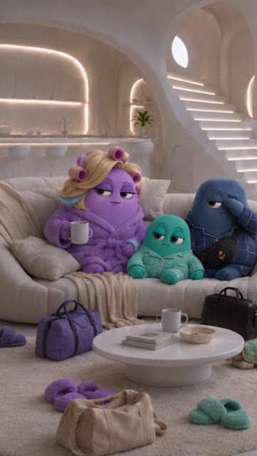 Squee glow-up: Pix, Oz and Zsa